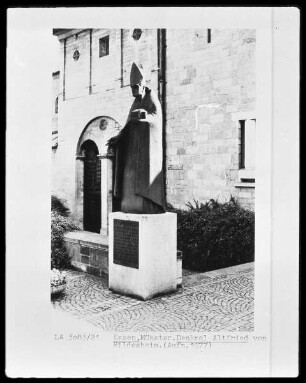 Denkmal des Altfried von Hildesheim