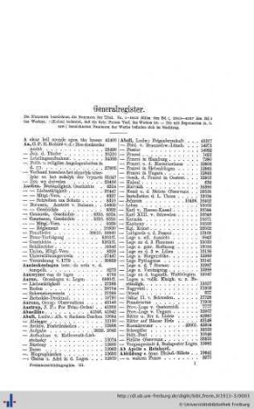 Generalregister