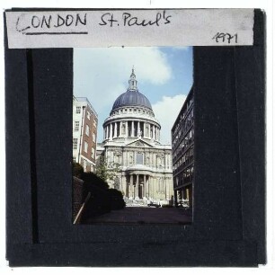 London, St. Paul's Cathedral : Südfassade