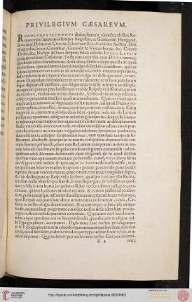 Privilegium Caesareum