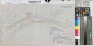 Aufhebung des Bahnüberganges in km 25,836 der Strecke Paderborn-Brilon-Wald: Lageplan, M. 1:1.000 Stnr.: 98, Iwü, Bunr.: 1, Blnr.: 1