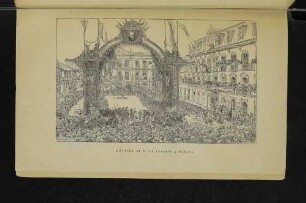 L'entrée de M. de Lesseps de Panama.
