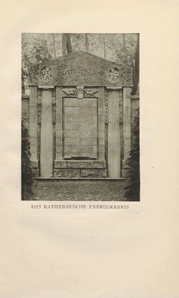 Das rathenausche Erbbegräbnis