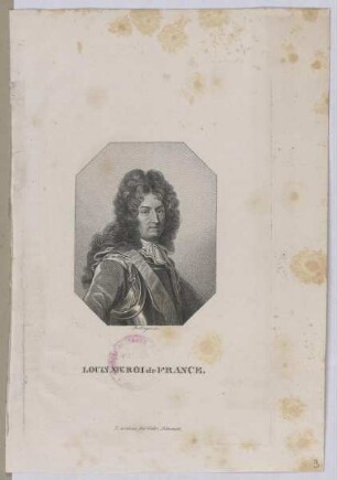 Bildnis des Louis XIV., Roi de France