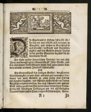 3, Die Gnade unsers Herrn Jesu Christi ...