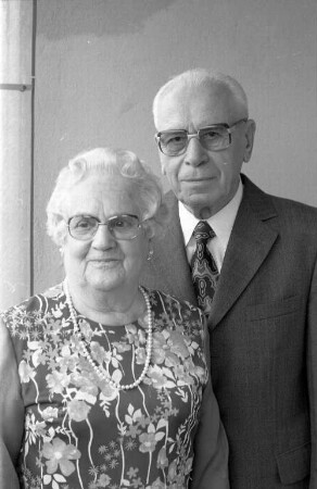Diamanthochzeit der Eheleute Josefina und Karl Gallazzini