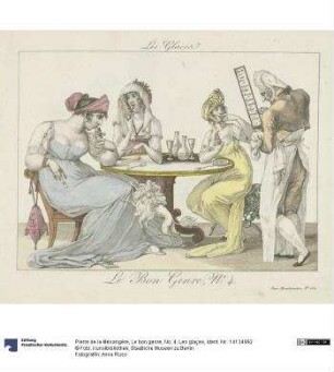 Le bon genre, No. 4: Les glaçes