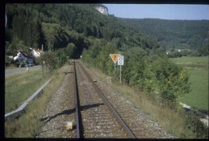 Strecke in km 25+000
