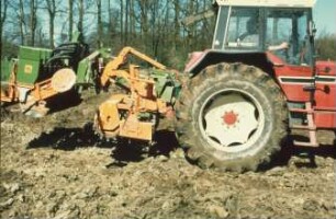 Fotografie: Einzelkornsaat, Einzelkornsämaschine, Mais