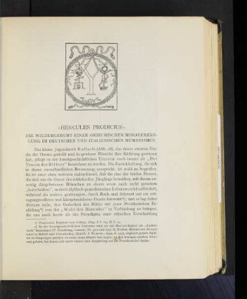 I. Raffaels "Traum des Ritters" und seine Beziehung zu Sebastian Brants "Stultifera Navis"