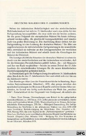 Deutsche Malerei des 15. Jahrhunderts