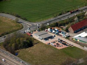 Bad Hersfeld : Auffahrt zur Autobahn A 4 Bad Hersfeld