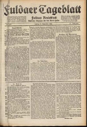 Ausgabe vom Freitag, den 02. Dezember 1921.