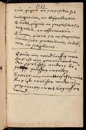 Handschriftlicher Vermerk