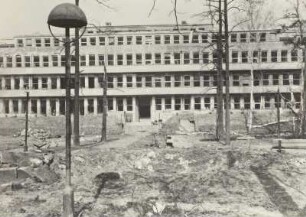 Ruine der Kinderklinik im Stadtkrankenhaus Dresden-Johannstadt