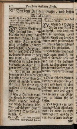 XII. Von dem Heiligen Geiste, und dessen Würckungen.