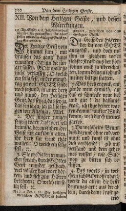 XII. Von dem Heiligen Geiste, und dessen Würckungen.