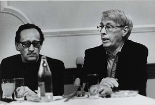 Heiner Müller und Stephan Hermlin