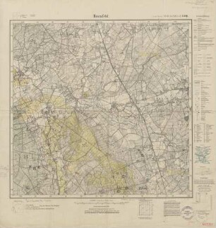 4207 (alte Nr.: 2356) Raesfeld, Meßtischblatt (4cm - Karte)