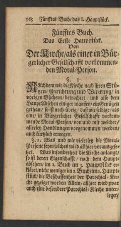 Fünfftes Buch