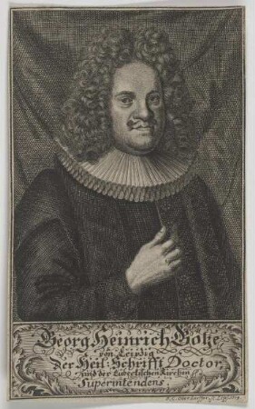 Bildnis des Georg Heinrich Götze