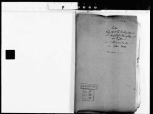 Aufenthalt des Großfürsten-Thronfolgers [Alexander II.] von Russland in Darmstadt (Zeitungsnummern, Programme, Menus)