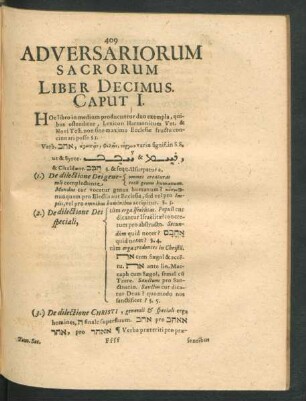 Liber Decimus.
