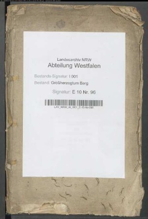 Etat von St. Patrokli zu Soest