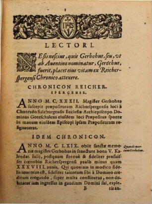 De Henrico IV. et V. impp. et Gregorio VII. ... syntagma