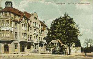 Osnabrück - Brunnen am Herrenteichswall.