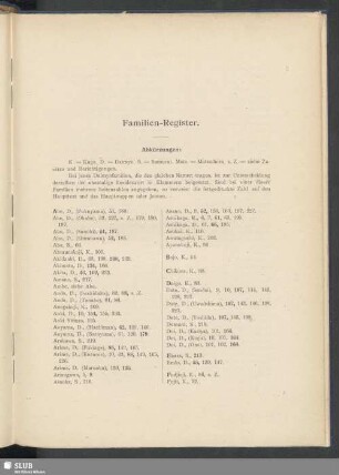 Familien-Register
