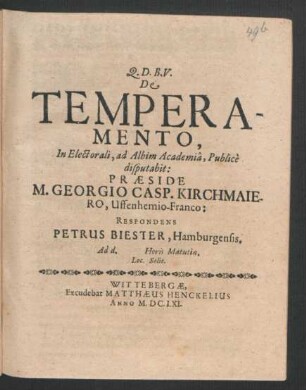 De Temperamento