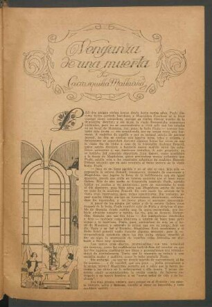 Venganza de una muerta : Ilustró Monvici [o Montvice]
