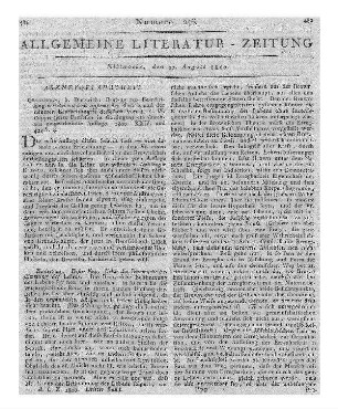 Cappel, L. C. W.: Beytrag zur Beurtheilung des Brownischen Systems [der Medicin]. Aufl. 2. Bearbeitet von Rohaus. Göttingen: Dietrich 1800