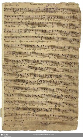 [Solo and coro:] Soprano primo