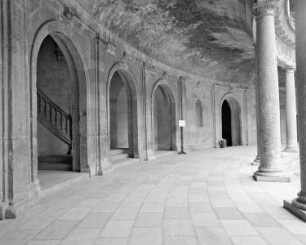 Alhambra — Palacio de Carlos V — Patio de Columnas —