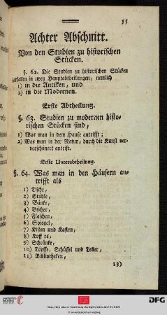 Achter Abschnitt