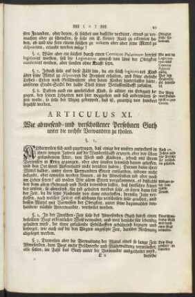 Articulus XI.