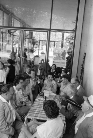 Liederfest des Badischen Sängerbundes an Pfingsten 1960 in Karlsruhe.