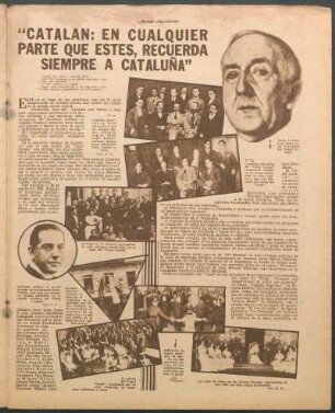 "Catalan: En cualquier parte que estes, recuerda siempre a Cataluña"