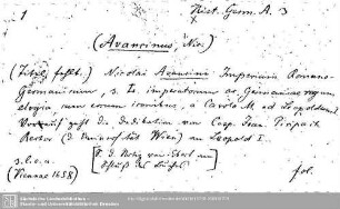 Historia Germaniae A - B: Historia Germaniae A - B