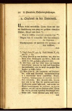 2. Orpheus in der Unterwelt.