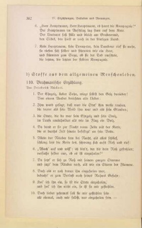 b) Stoffe aus dem allgemeinen Menschenleben
