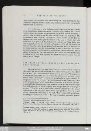 The Status Of Zaviyedars In The Anatolian Countryside