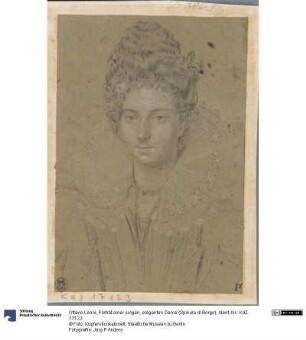 Porträt einer jungen, eleganten Dame (Spinula di Borgo)