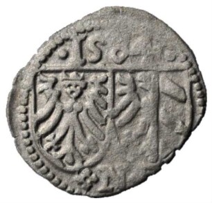 Fundmünze, Pfennig (einseitig), 1584
