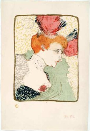 Mademoiselle Marcelle Lender, en buste