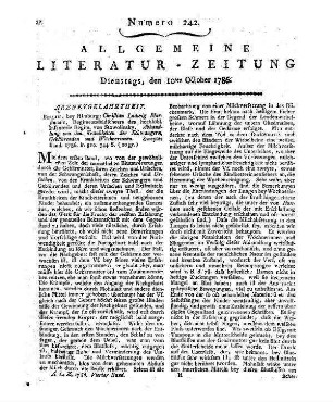 Shakespeare, W.: Julius Cäsar oder die Verschwörung des Brutus. Ein Trauerspiel in 6 Handlungen. Für d. Mannheimer Bühne bearb. [ v. W. H. v. Dalberg] u. zum erstenmal daselbst aufgeführt d. 24. April 1785. Mannheim: Schwan 1785