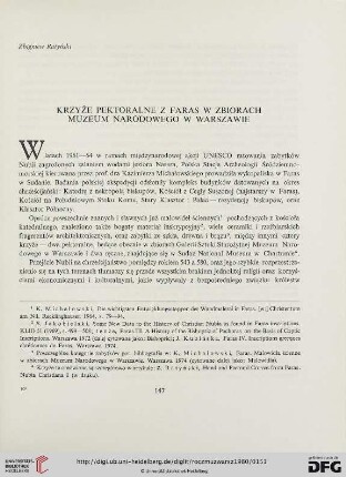 24: Krzyże pektoralne z Faras w zbiorach Muzeum Narodowego w Warszawie