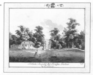 Südliche Ansicht des Grossen-Gartens bey Dresden